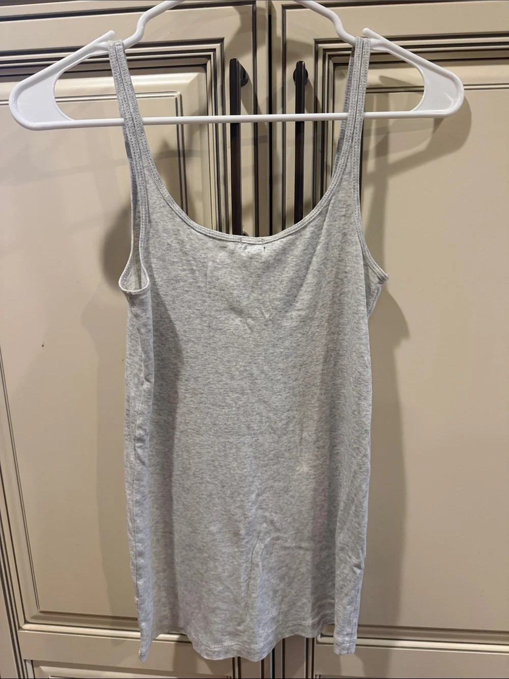 J. Crew Light Gray Scoop Neck Camisole